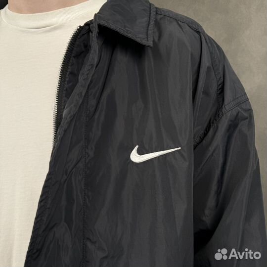 Винтажная куртка коуч Nike Vintage Big Swoosh