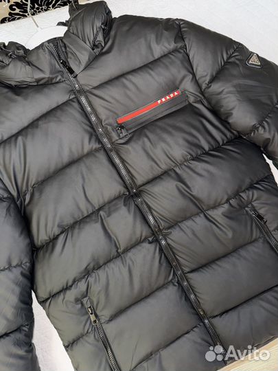 Пуховик куртка prada