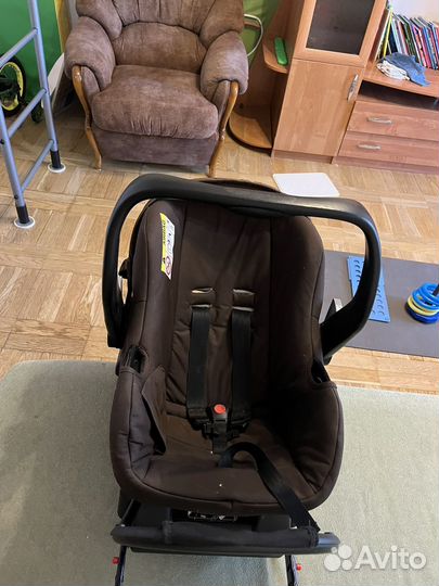 Автолюлька britax romer от 0 до 1,5 лет с изофикс