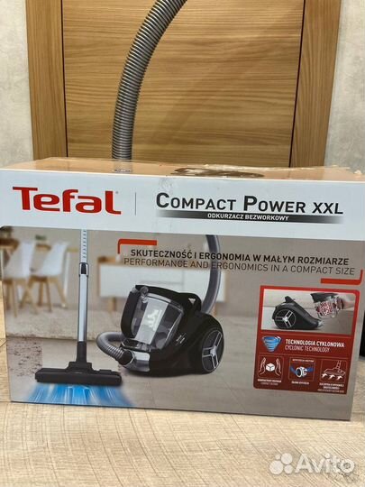 Пылесос Tefal kompact power XXL