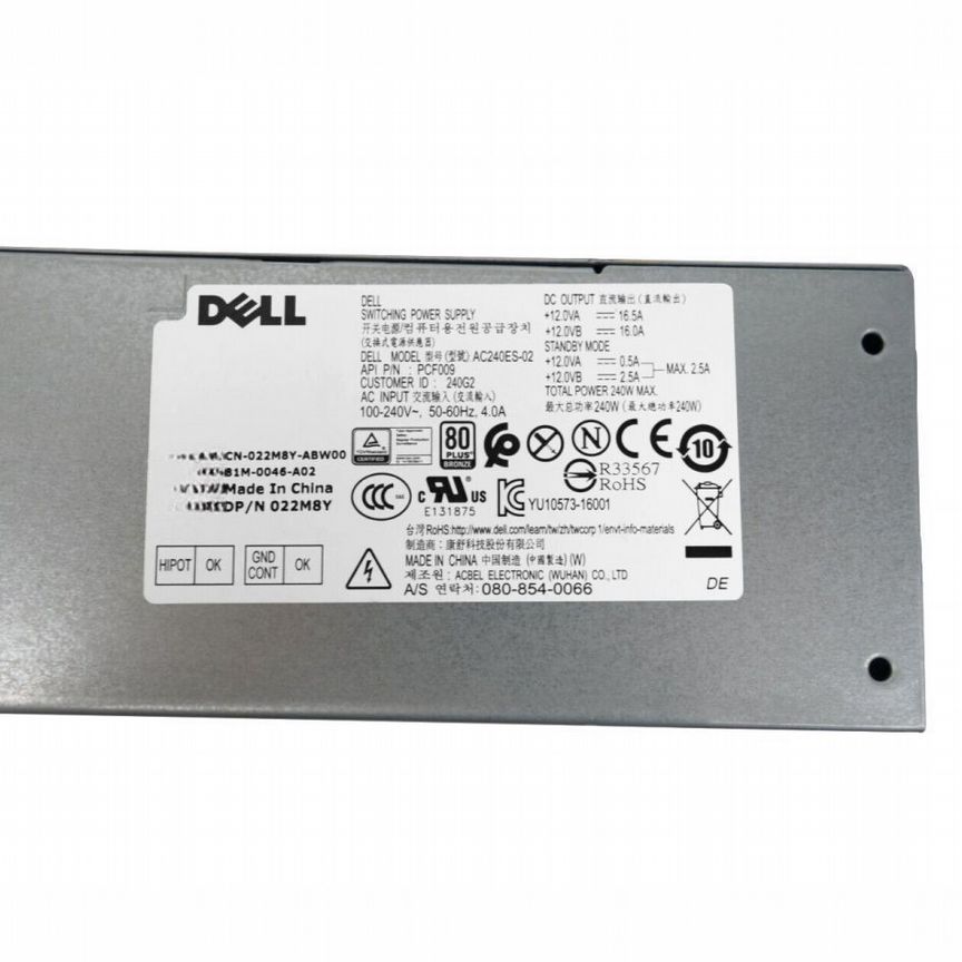[AC240ES-02] Блок Питания Dell 240wt Ac240es-02
