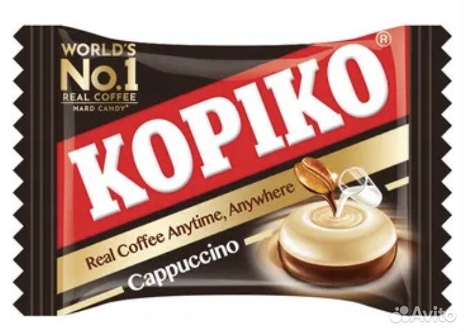 Kopiko кофейные леденцы