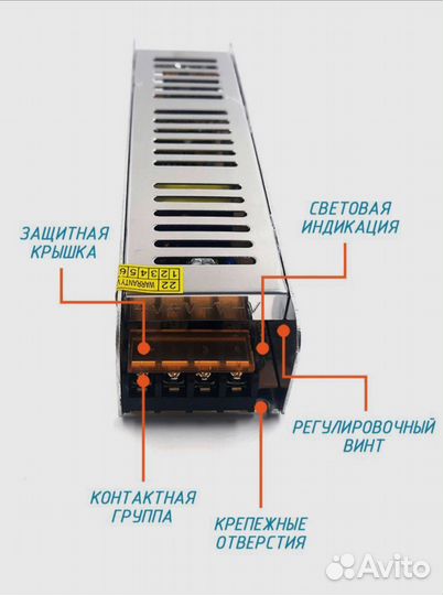 Блок питания для светодиодной ленты