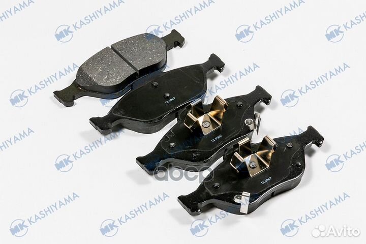 Колодки тормозные Toyota Yaris #P90 05- Kashiyama