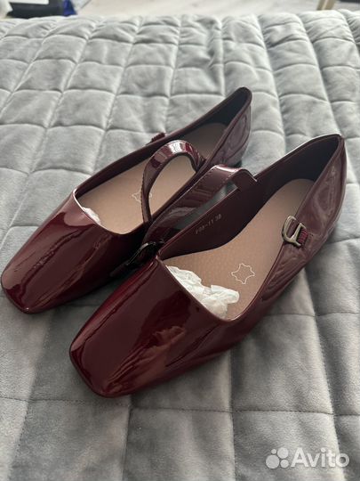 Балетки 38 в стиле Мери Джейн новые