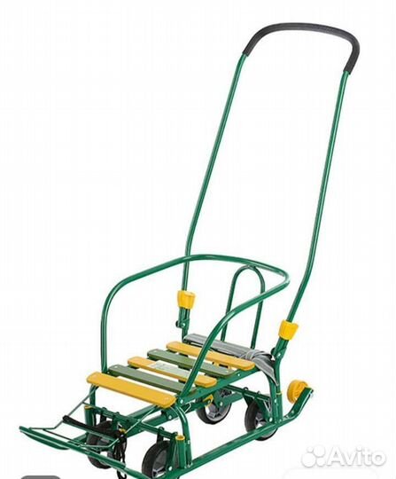 Детские санки с колесами