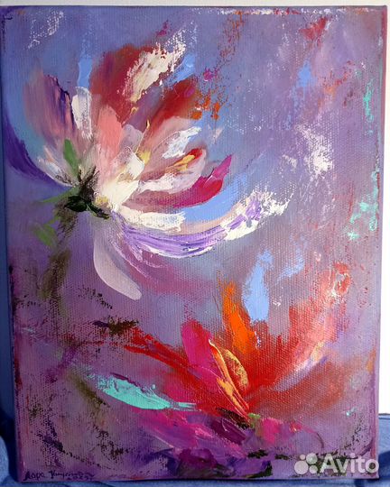 Картина маслом на холсте 