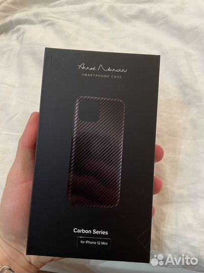 Чехол карбон на iPhone 12 mini