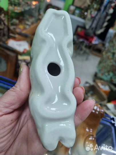 Фарфор статуэтка чау-чау лфз СССР. Клейм нет