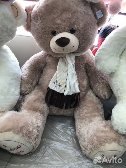 Плюшевый медведь 70 см до 1,5 метров