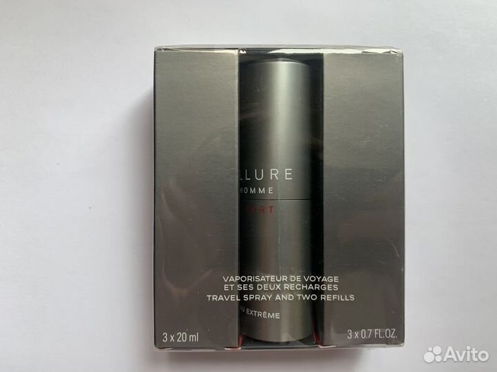 Мужская туалетная вода chanel allure homme sport