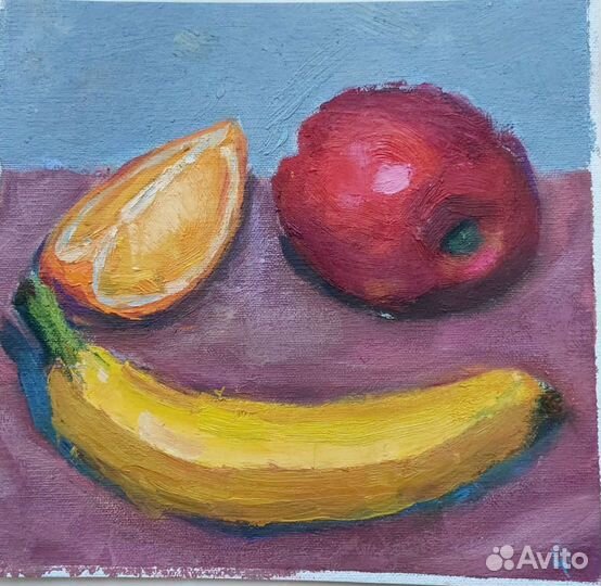 Картина маслом(диптих)