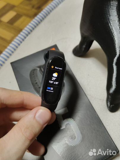 Xiaomi mi band 5 + подставка