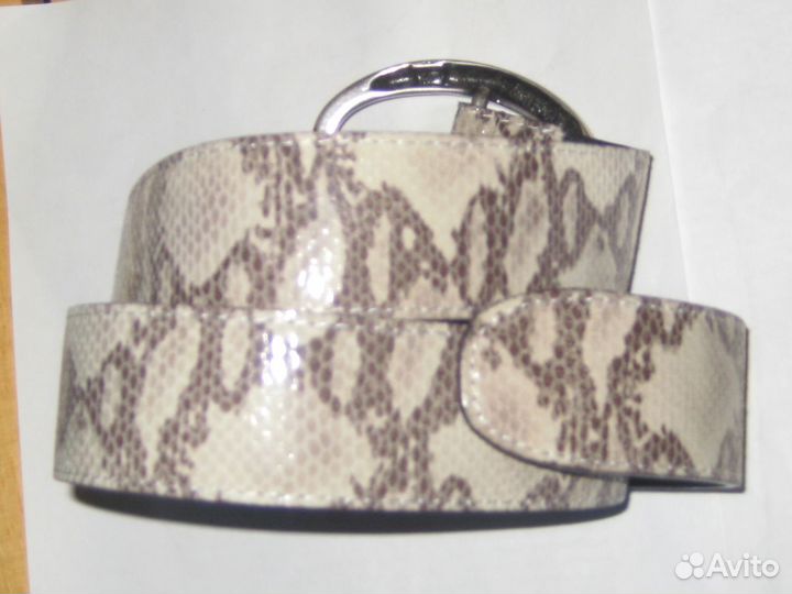 Ремень женский кожаный