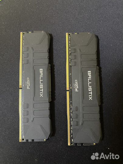 Оперативная память ddr4 crucial ballistix 2x8 16gb