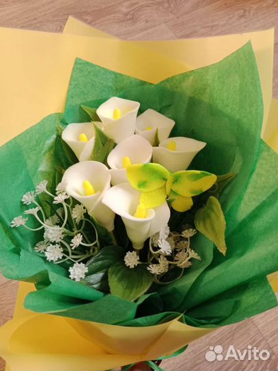 Букеты из мыла ручной работы