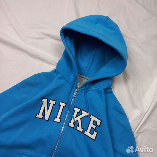Зип худи nike big logo vintage 10's