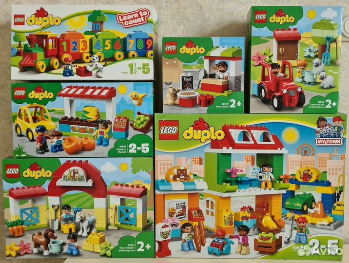Новое: очень много Lego duplo
