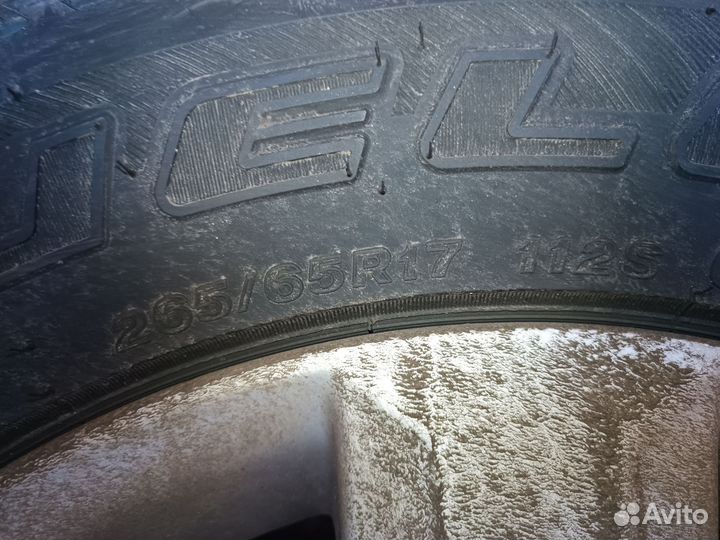 Bridgestone Dueler на оригинальных дисках Toyota