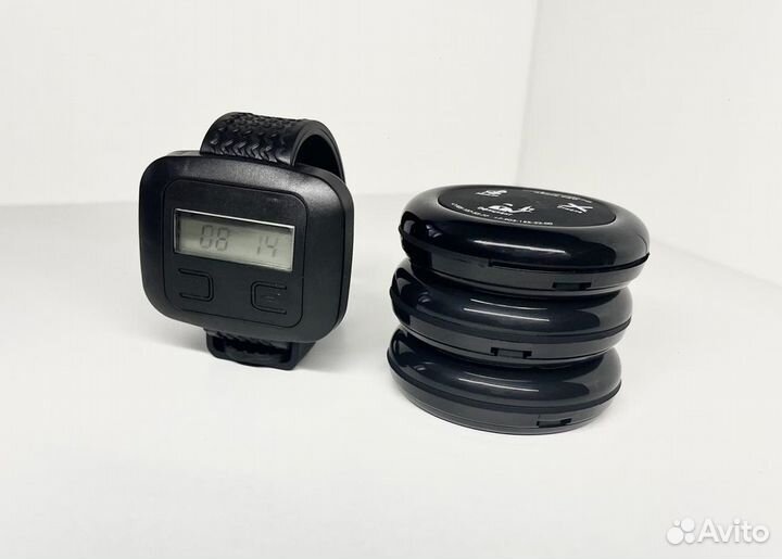 Комплект: часы официанта, кнопка вызова официанта