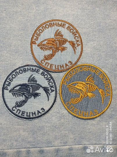 Шевроны, нашивки в наличии и под заказ