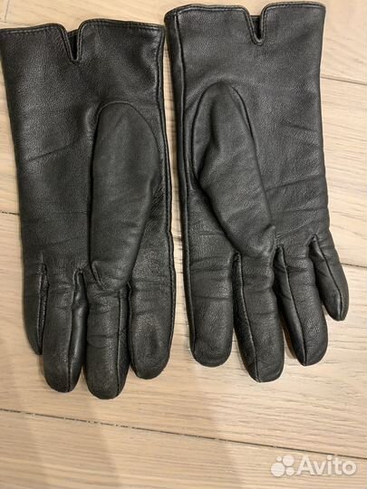 Перчатки кожаные женские
