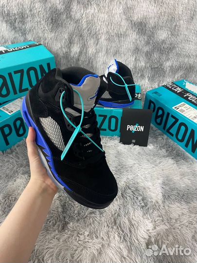 Nike Air Jordan 5 Racer Blue Оригинал Poizon