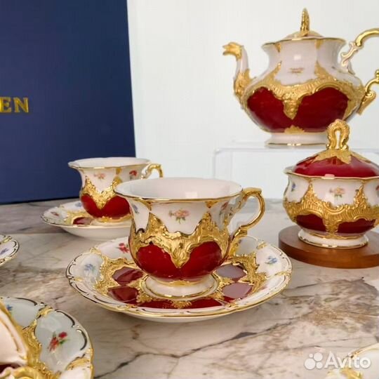 Meissen Сервиз чайный кофейный meissen