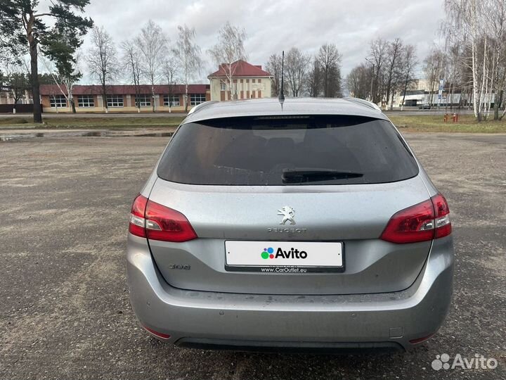 Peugeot 308 1.5 МТ, 2018, 119 000 км