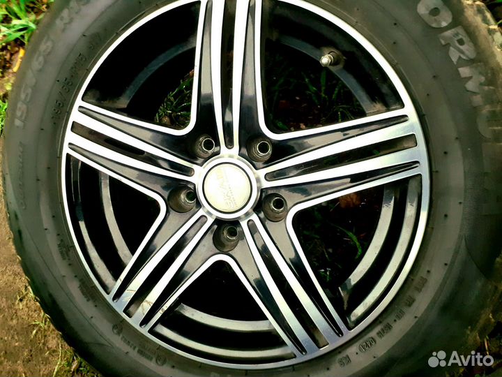 Диски литые r15 5/114.3 хендай,кия