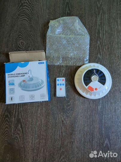 Светильник с пультом в палатку