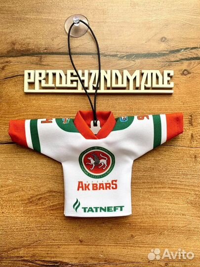 Сувенирная хоккейная майка в машину хк Кристалл