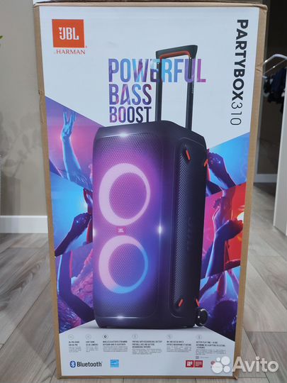 Колонка JBL Partybox 310. Новая, чек