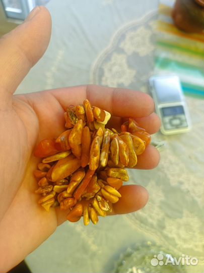 Бусы янтарь СССР