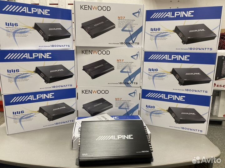 Автомобильный усилитель alpine