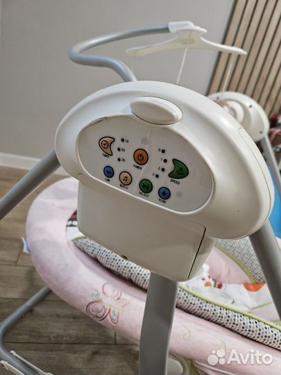 Электронные качели для новорожденных