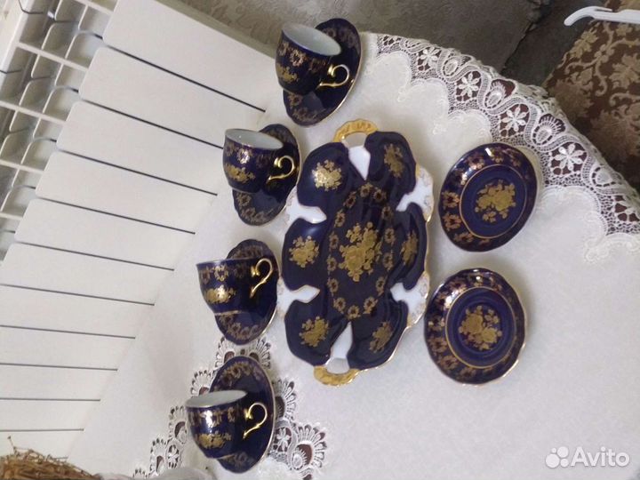 Набор чайной посуды новый