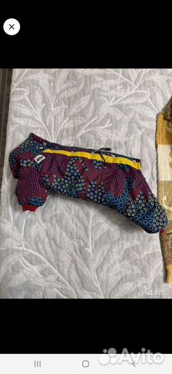 Зимний комбинезон кобель спина 35 см