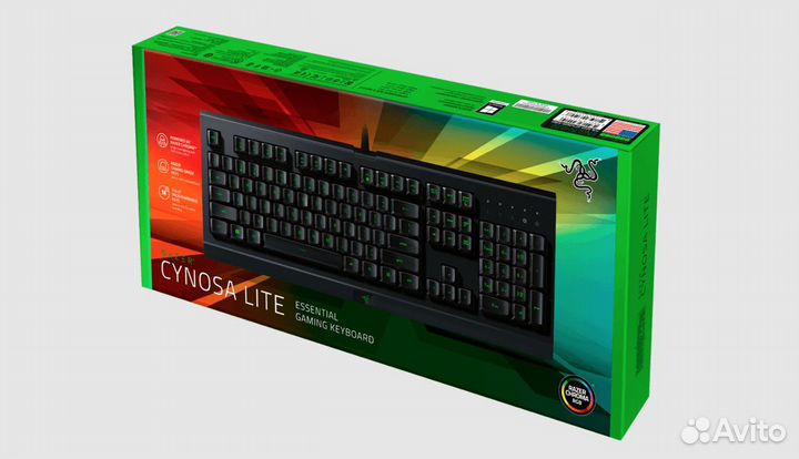 Игровая клавиатура Razer Cynosa Lite (новая)