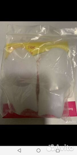 Силиконовый фиксатор большого пальца ноги 2 шт