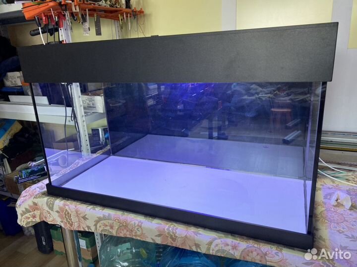 Аквариум с крышкой и поддоном 120 л