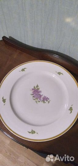 Блюдо сервировочное большое. Дулево. Фарфор