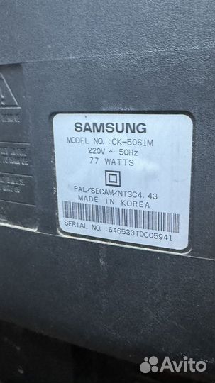 Телевизор samsung