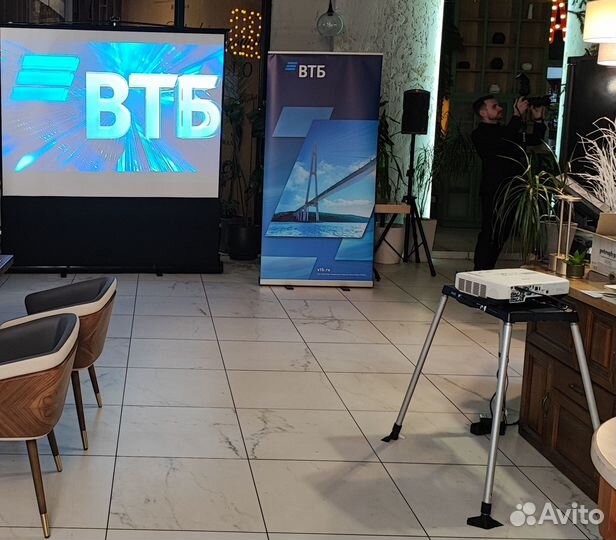 Аренда проектора Epson высокой яркости 4000 люмен