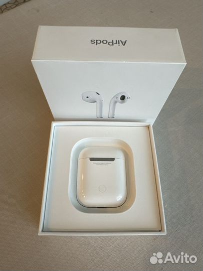Беспроводные наушники apple airpods 2 white