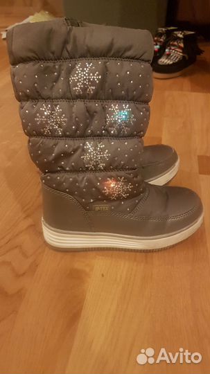 Дутики зимние 28р b-tex