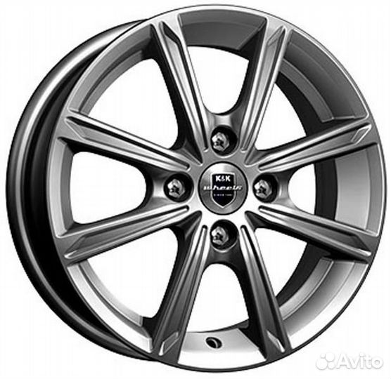 Диск K&K Флэш 5х13 PCD 4х108 ET 40 DIA 67,1 Алмаз