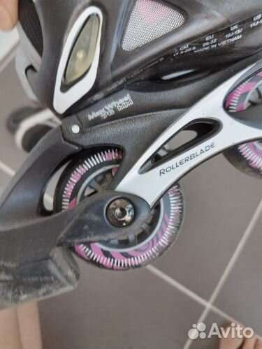 RollerBlade детские раздвижные ролики свет, 28-32