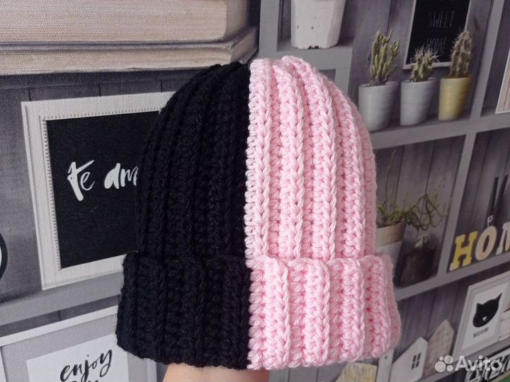 Шапки вязаные, новые, в наличии, апфс