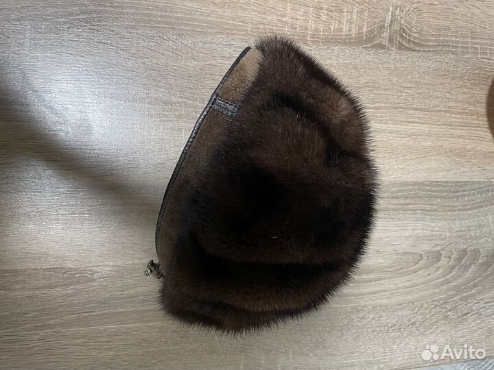 Норковая шапка женская